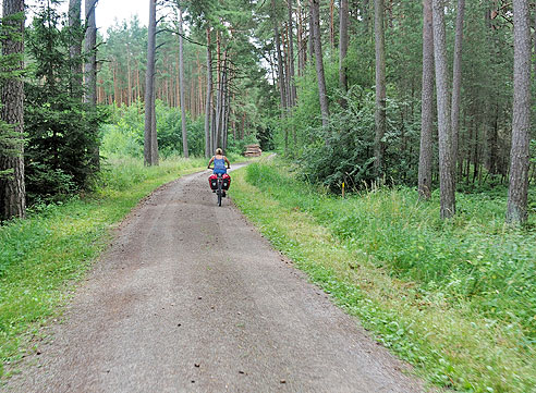 Karpfenradweg durch Franken