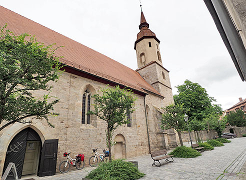 Karpfenradweg durch Franken