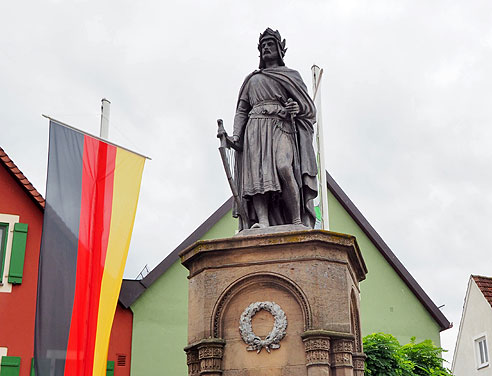 Karpfenradweg durch Franken