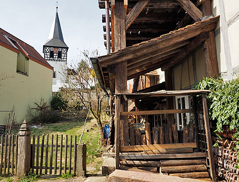 Idyllischer Winkel in Flacht