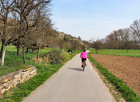 Am Leinfelder Hof vorbei im Enztal