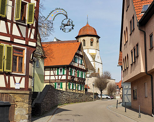 Historische Mitte in Oberriexingen