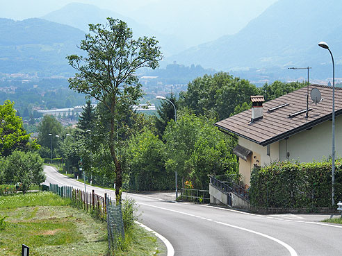 Bemalte Fassaden in Feltre