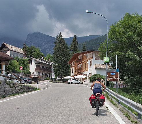 Bemalte Fassaden in Feltre