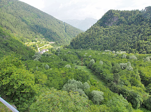 Bemalte Fassaden in Feltre