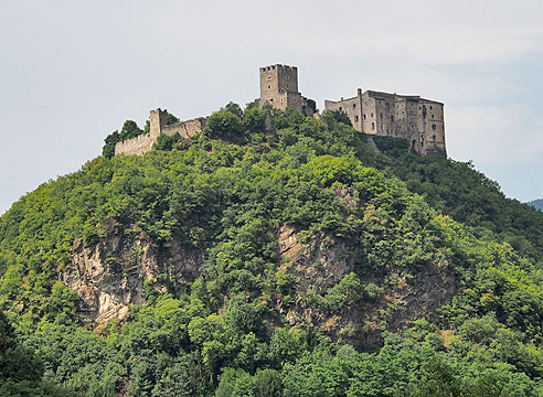 Bemalte Fassaden in Feltre