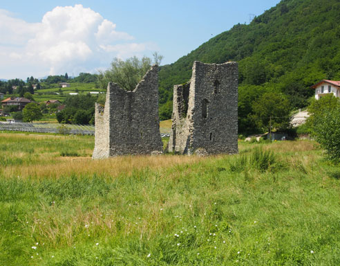 Bemalte Fassaden in Feltre