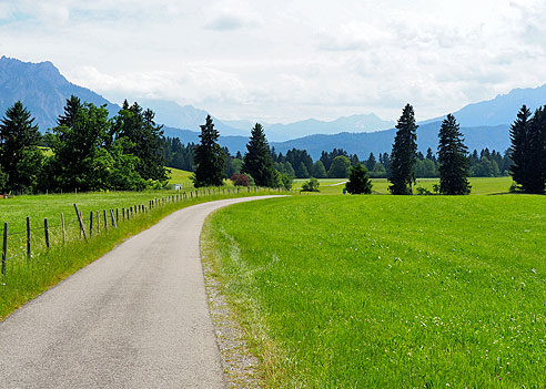 Via Claudia Augusta von Peinting bis Füssen