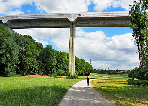 Raddrunde von Weil der Stadt entlang von Würm, Rankbach, Glems und Enz nach Mühlacker