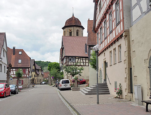 Raddrunde von Weil der Stadt entlang von Würm, Rankbach, Glems und Enz nach Mühlacker