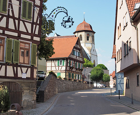 Zahlreiche Radwege durchqueren Sternenfels