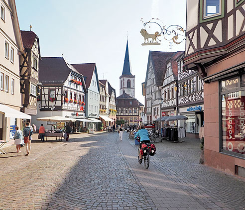 Mainradweg von Wertheim nach Aschaffenburg