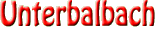Unterbalbach