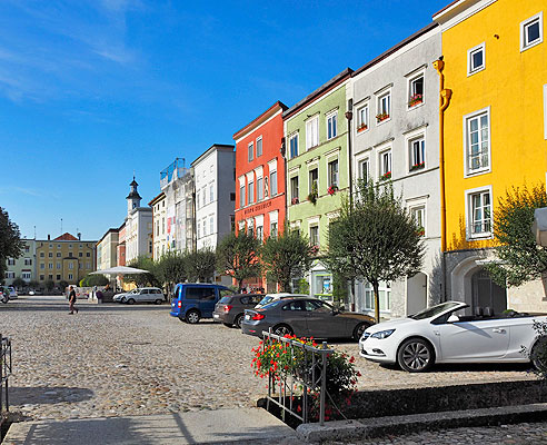 Stadtplatz in Tittmoning