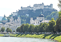 Blick auf Salzburg