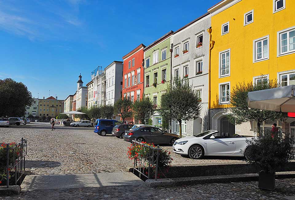 Stadtplatz in Tittmoning