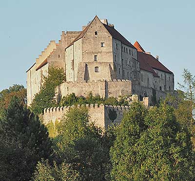 Höhenburg in Burghausen