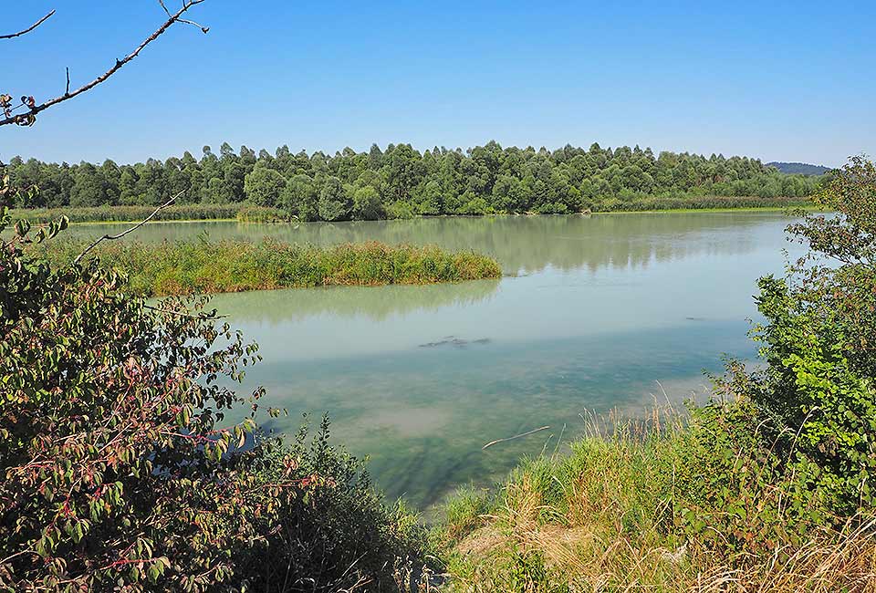 Blick in die Hagenauer Bucht