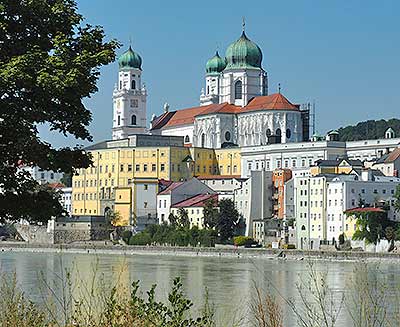 Blick auf den Dom von Passau