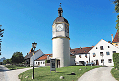 Uhrturm der Burg