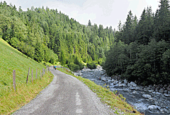 Radweg ins Tal