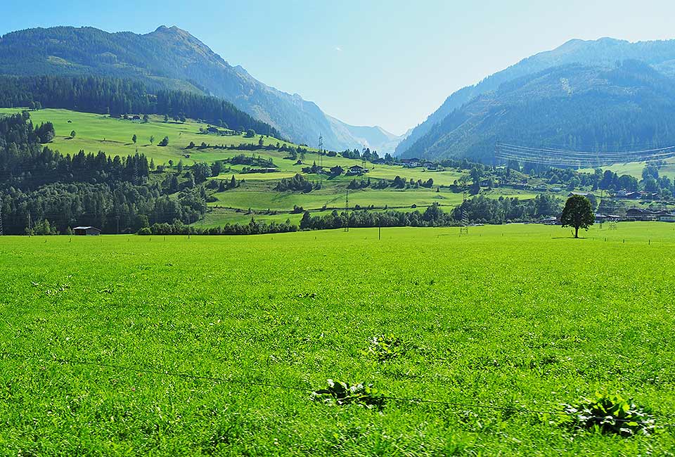 Blick auf die Berge