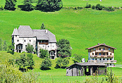 Blick auf Schloss Einödberg