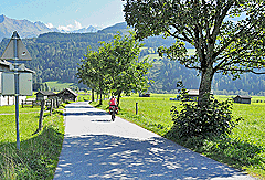 Radweg bei Piesendorf
