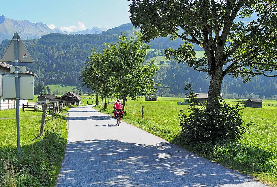 Radweg bei Piesendorf