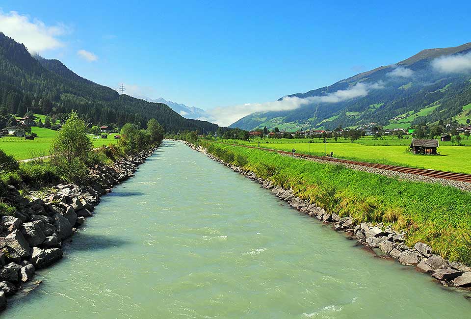 Blick durch das obere Salzachtal