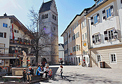 Stadtplatz in Zell am See