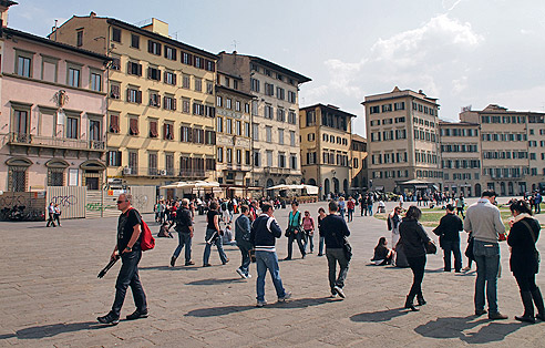 Der Platz Santa Maria Novella