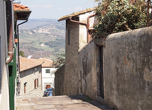 Ausblick zwischen den Häusern