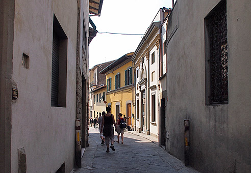 Durch die Gassen von Settignano