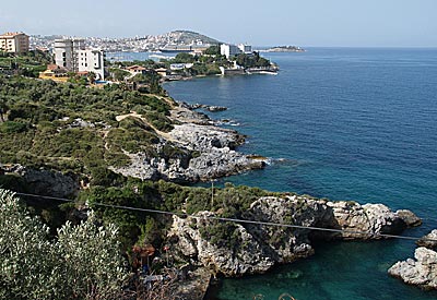 Radfahren in der Türkei: Blick auf die Bucht von Kusadasi