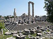 Die Säulenhalle von Didyma