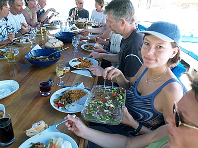 Radfahren in der Türkei: Das Mittagessen ist köstlich