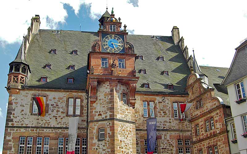Historisches Rathaus in Marburg