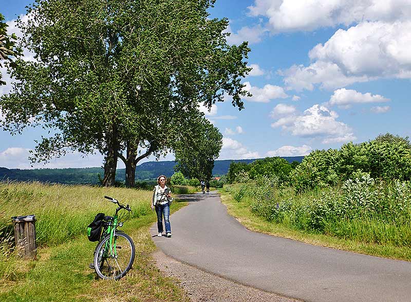 Radweg bei Rinteln