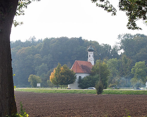 Blick zur&uuml;ck nach Mertingen