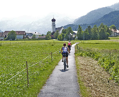 Radweg nach Heiterwang