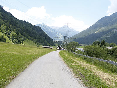 Blick zurück ins Tal