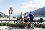 Gruppenbild am Reschensee