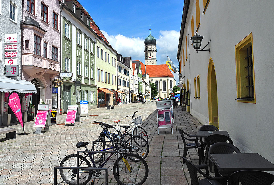 Stadtmitte in Schongau