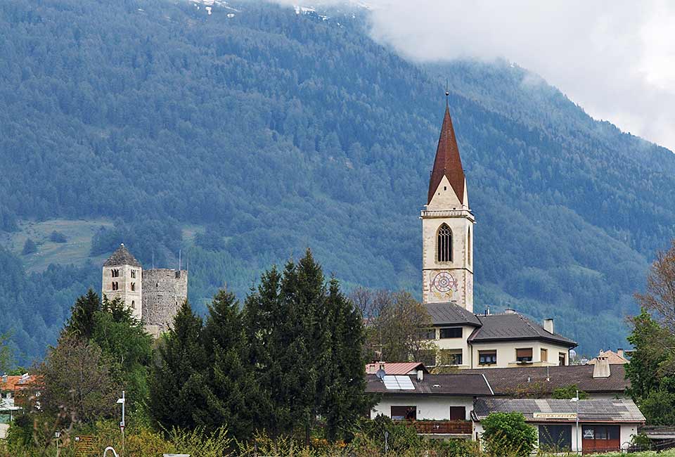 Mals ist die Stadt der Türme