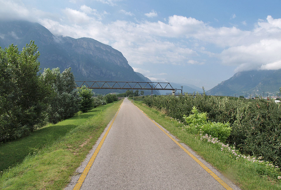 Ganz angetan von der Landschaft