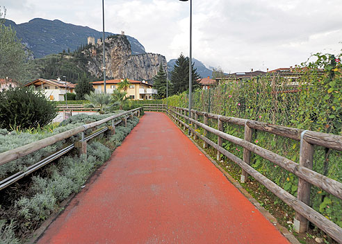 Radweg nach Arco