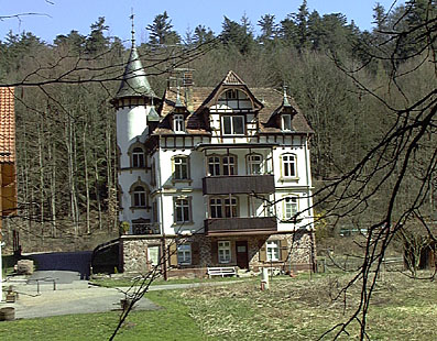 Würmtalradweg, Herrschaftliches Haus einer Sägemühle