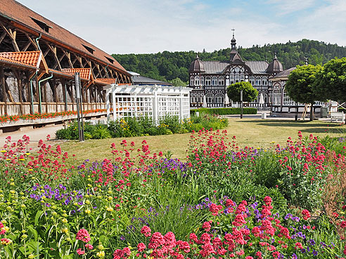 
Schöner Kurgarten in Bad Salzungen