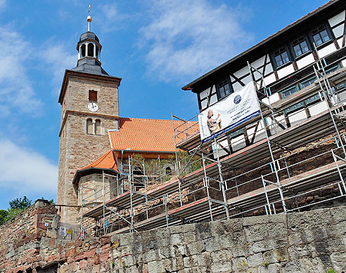 
Kirchenburg in Walldorf